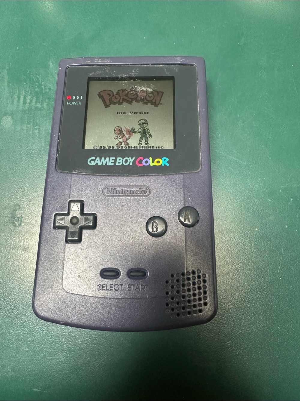 Nintendo Game Boy Color Handheld - Dark Purple